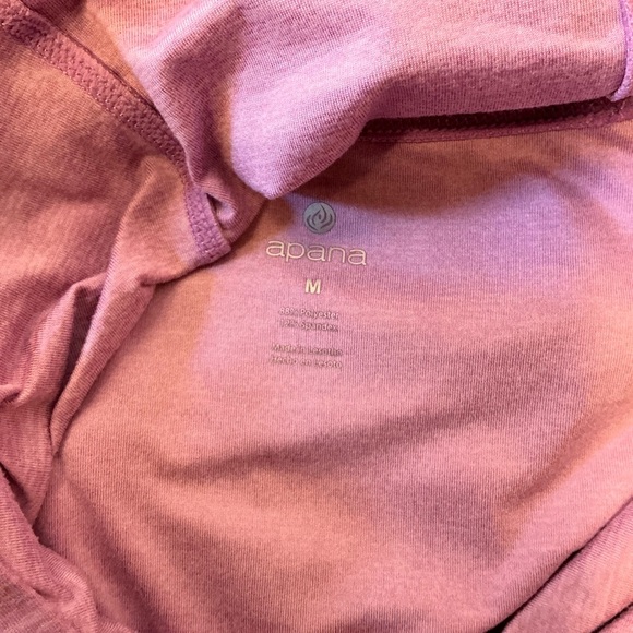 Apana Lavender Hoodie with Kangaroo Pockets Sz Med - Picture 3 of 6